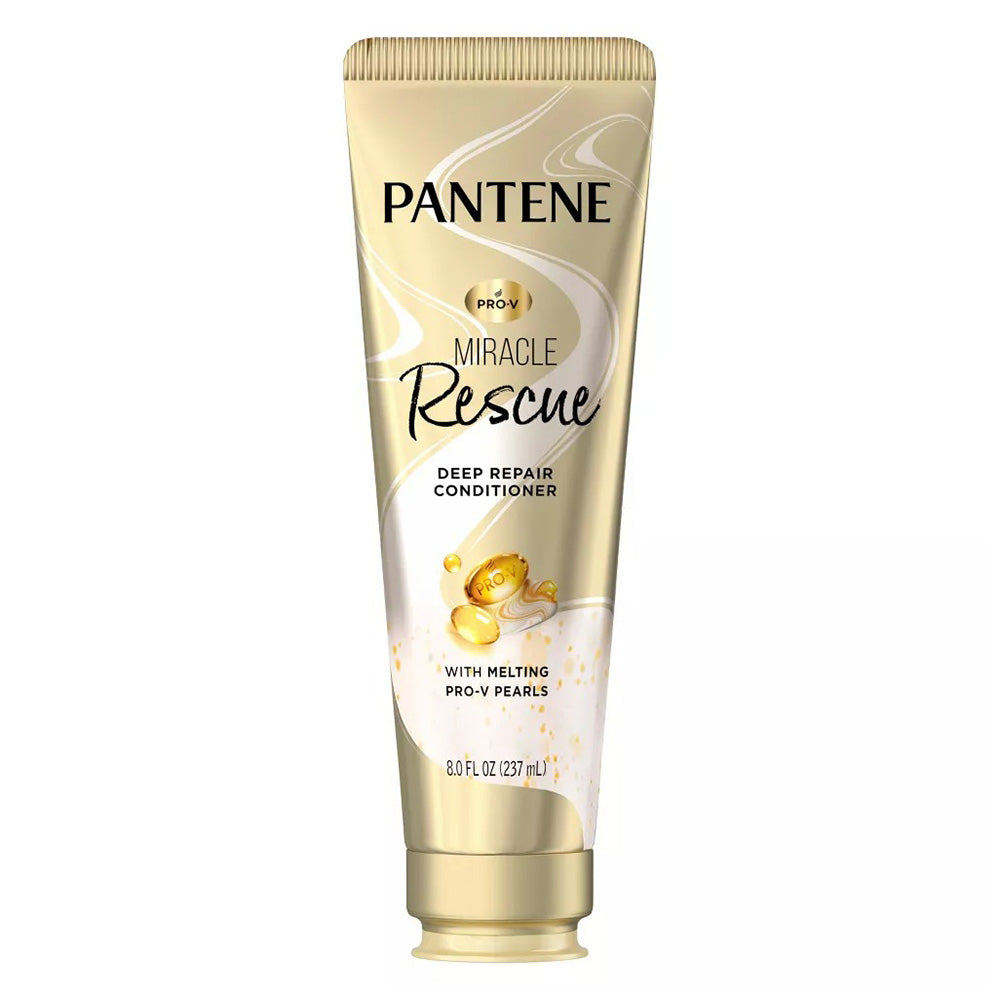 Pantene Miracle Rescue Conditioner for Deep Repair with Melting Pro V Pearls 8Oz (237ml)